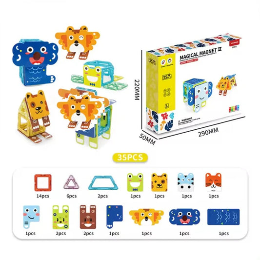 Set Magnéticos Figuras de Animales